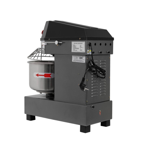 Тестомес спиральный HS-10 Foodatlas Eco (графитовый)